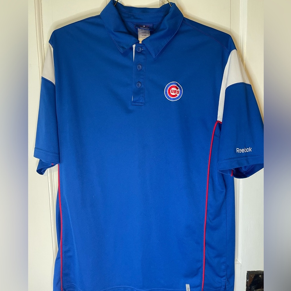 Cubs Reebok Golf Polo. Medium
